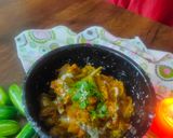 A picture of step 5 of Kundru ki sabzi.