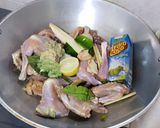 Foto langkah ke 2 dari resep AYAM POP + Sambal + Lalap Daun Singkong.