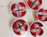 Hình bước làm 4 của món Jelly thanh long