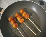 Foto langkah ke 3 dari resep Bakso Bakar Teflon.