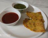बेसन का चीला (Besan ka cheela recipe in Hindi) रेसिपी चरण 4 फोटो