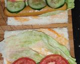 A picture of step 5 of Rolled-up Cold Sandwich.