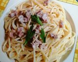 Foto del paso 7 de la receta Spaguettis con salsa de queso