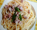 Foto del paso 7 de la receta: Spaguettis con salsa de queso