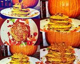 Foto del paso 9 de la receta: Pancakes de calabaza 🎃 y SALSA de caramelo con calabaza y maní