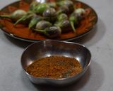 A picture of step 2 of Instant Stuffed Brinjal.