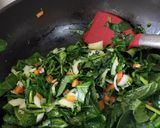 A picture of step 1 of Egg Spinach Casserole.