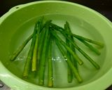 A picture of step 5 of Asparagus and Shrimp Scrambled Eggs (Simple Recipe).