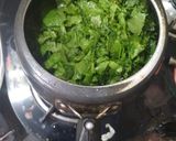 A picture of step 3 of Sai Bhaji.