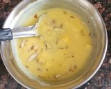 A picture of step 4 of Mango Custard.