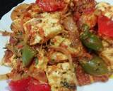 Chilli Paneer with red capsicum recipe step 7 photo