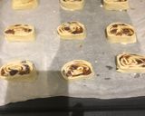 A picture of step 3 of Mince pie pinwheels.