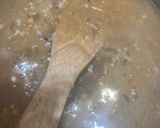 A picture of step 3 of Lebanese style lemony brown lentil, potato and spinach soup.
