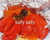 صورة لخطوة 2 من وصفة مخلل الفلفل الاحمر المشوى