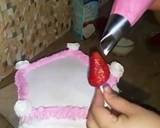 Fresh strawberry cake recipe step 7 photo