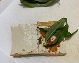 Hình bước làm 1 của món Đậu Hũ Muối Tiêu Rau Răm