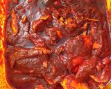 A picture of step 3 of Sun dried mango pickle / Magaya.