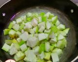 A picture of step 2 of Bottle gourd Sabzi.
