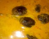 A picture of step 4 of Baingan ka Salan (Eggplant Curry).