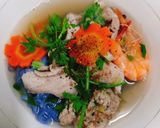 Hình bước làm 3 của món Mì chũ ăn sáng