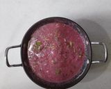 A picture of step 3 of Beet Tzatiziki.