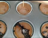 A picture of step 3 of Eggless chocolate cup cake.