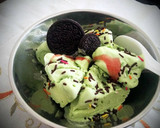 Foto langkah ke 5 dari resep Es Krim Sawi Hijau.