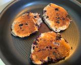 Áfonyás amerikai palacsinta recept fázis 5 fotója