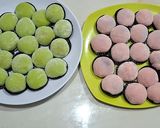 Foto langkah ke 8 dari resep Mochi Original isi coklat & kacang.