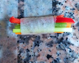 Foto del paso 4 de la receta: Rollitos crujientes de masa filo árabe con cuatro vegetales