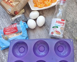 Foto del paso 1 de la receta: Donut 🍩 de mandarina