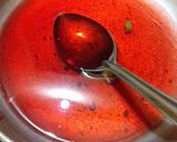 A picture of step 1 of Rosy maggi in pista custard.