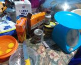 Foto langkah ke 1 dari resep Marmer Cake.