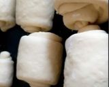 Une image de l'étape 2 de Petits Pains Choco à la pâte de brioche (*･ω･)ﾉ.