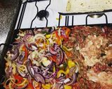 Foto del paso 3 de la receta: Fajitas mixtas con tortillas caseras
