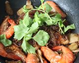 รูปขั้นตอนการทำที่ 7 ของ กุ้งอบวุ้นเส้น