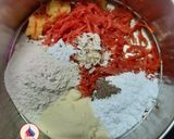 A picture of step 1 of Gajrela Mini Cakes.