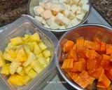 Foto langkah ke 1 dari resep Es Setup Buah Jadul.