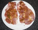 Foto del paso 1 de la receta: Chuletas de cerdo vetadas estofadas al merlot