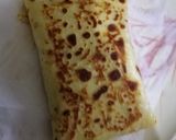 A picture of step 4 of Chicken tikka crepes.