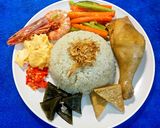 Foto langkah ke 3 dari resep Nasi uduk rice cooker.