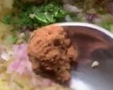 A picture of step 6 of D and Triangle shape Aloo samosa (store and make).