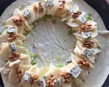 Foto del paso 2 de la receta: Tarta de pera y roquefort