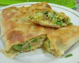Foto langkah ke 15 dari resep Martabak telur teflon (kulit bikin sndiri gampang bgt😉).