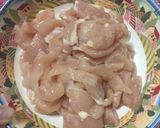 รูปขั้นตอนการทำที่ 1 ของ “อกไก่ซีอิ๊วกระเทียม”
