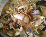 Foto langkah ke 3 dari resep Sayur ontong atau jantung pisang.