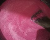 A picture of step 3 of Beetroot Burfi.