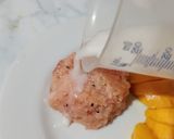 Foto langkah ke 6 dari resep Mango Sticky Rice Dragon Fruit.
