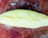 Hình bước làm 6 của món Bánh mì nhân trứng sữa nướng chảo