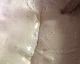 Foto del paso 3 de la receta: 🎂Bizcochuelo con pasta de cobertura (fondant) y tips☁️🌈💜🤍